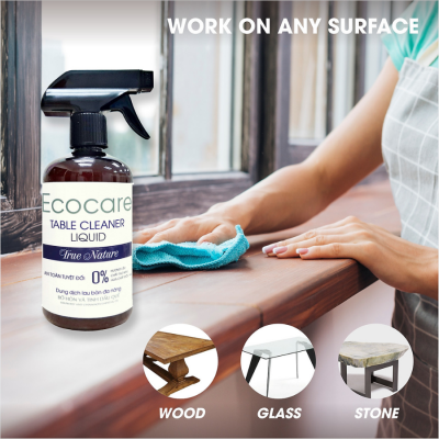 Nước lau bàn ăn hữu cơ bồ hòn