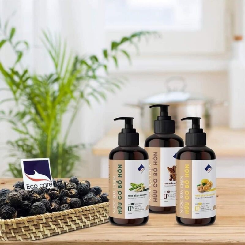 Nước rửa chén hữu cơ bồ hòn