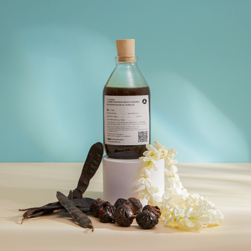 Dầu Gội Bồ Hòn Hữu Cơ - Hương Lài